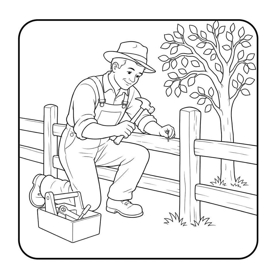 Interior page — Autumn Farm Scenes