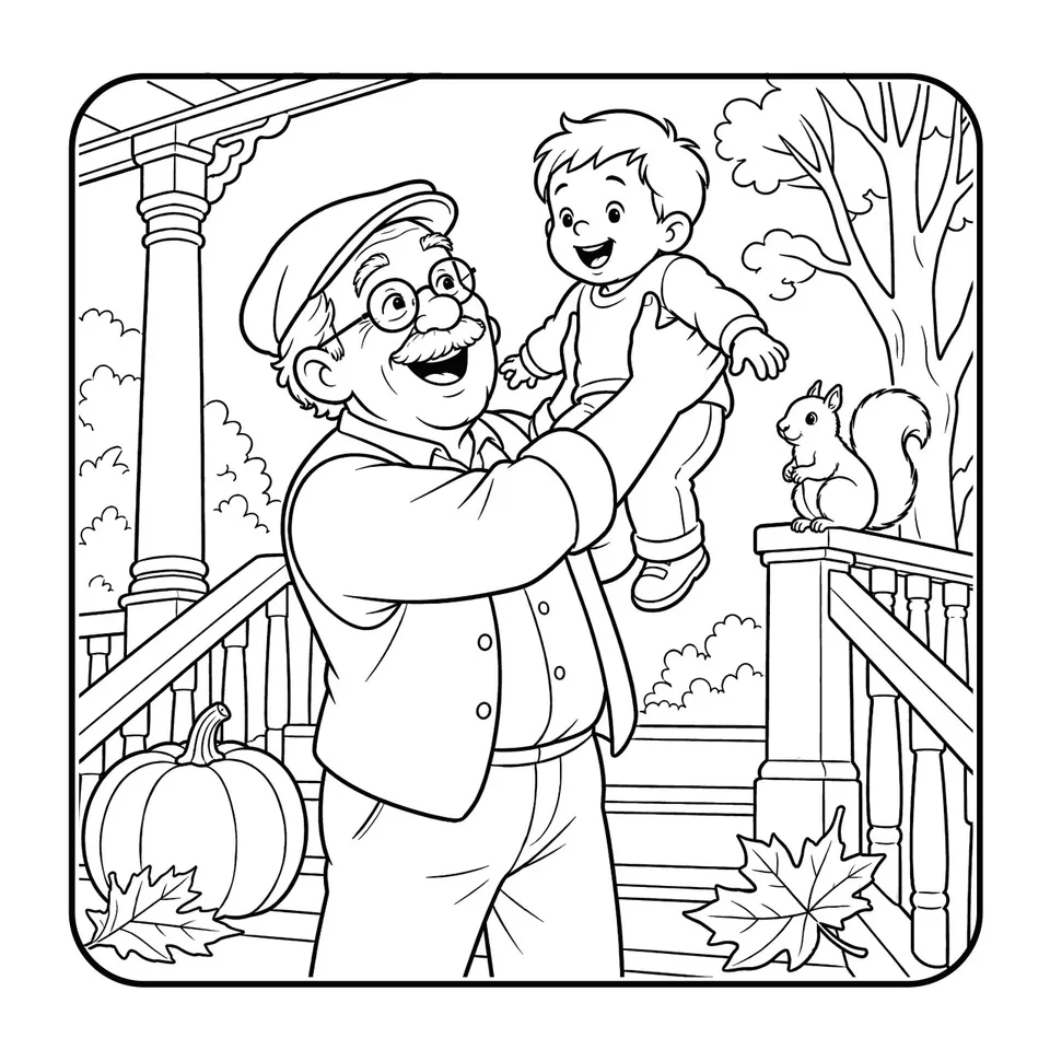 Interior page — Autumn Porch Memories