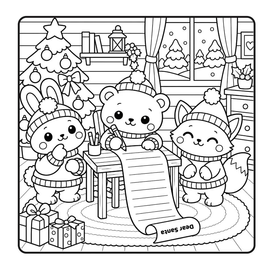 Interior page — Cozy Christmas