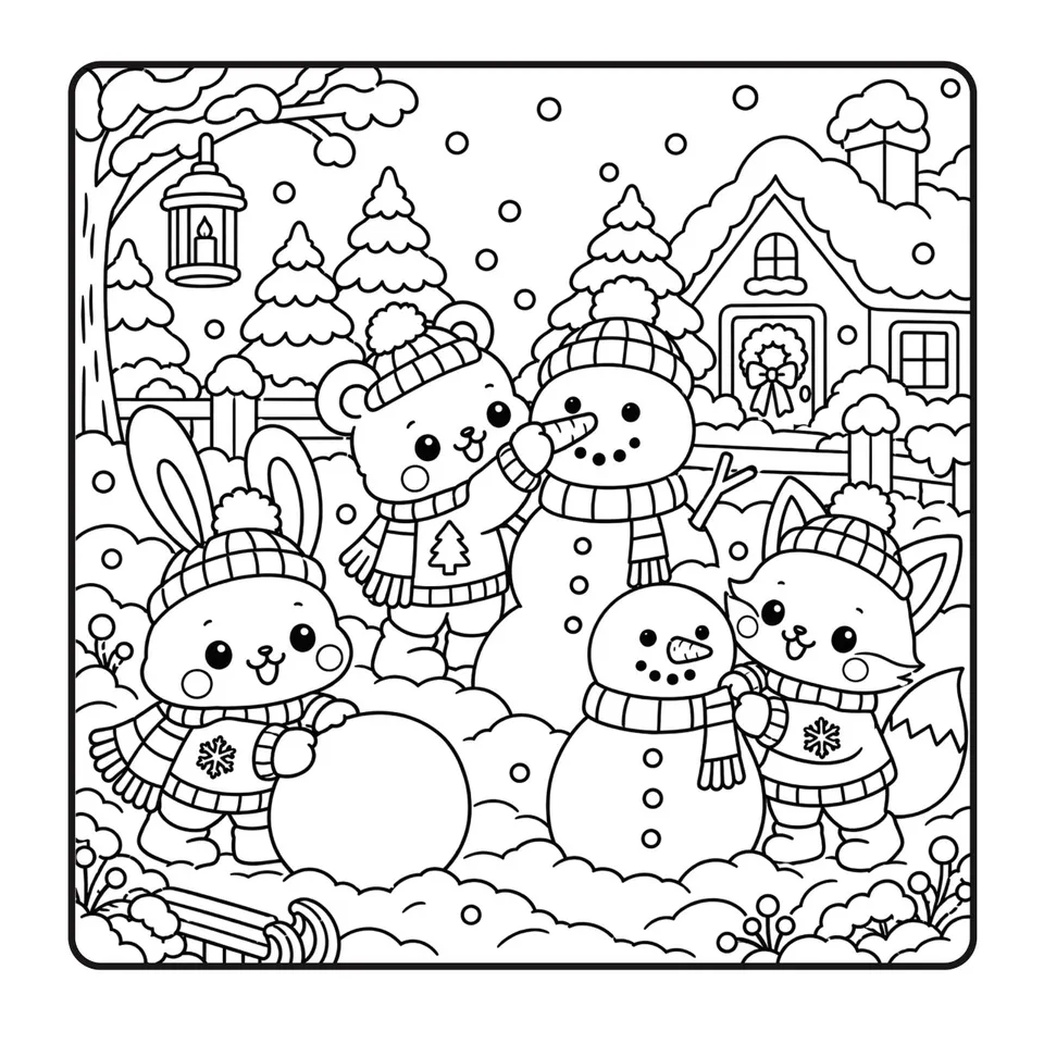 Interior page — Cozy Winter Wonderland