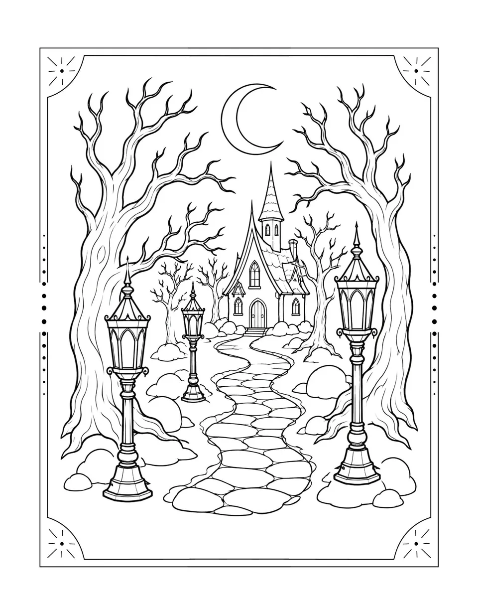 Interior page — Halloween Witching Hour