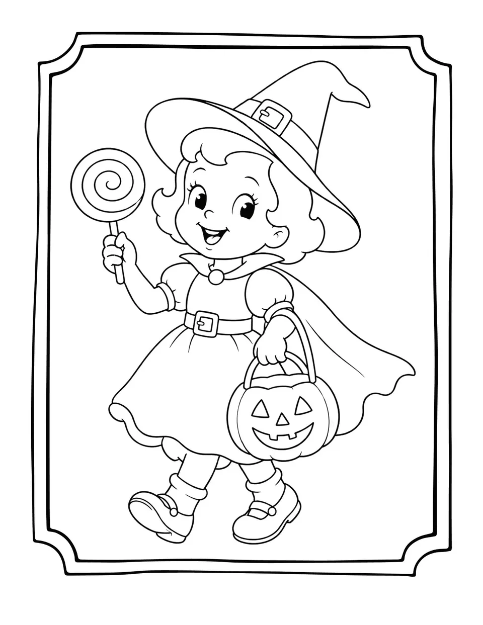 Interior page — A Vintage Halloween